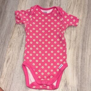Gerber Pink Daisy Print Bodysuit